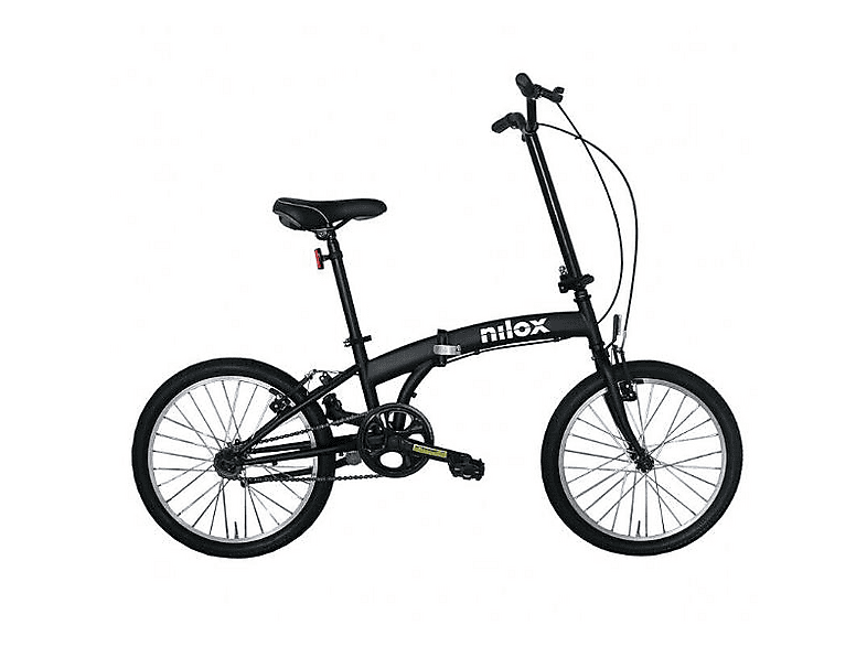 NILOX X0 — Bicicleta de ciudad, Acero, Negro