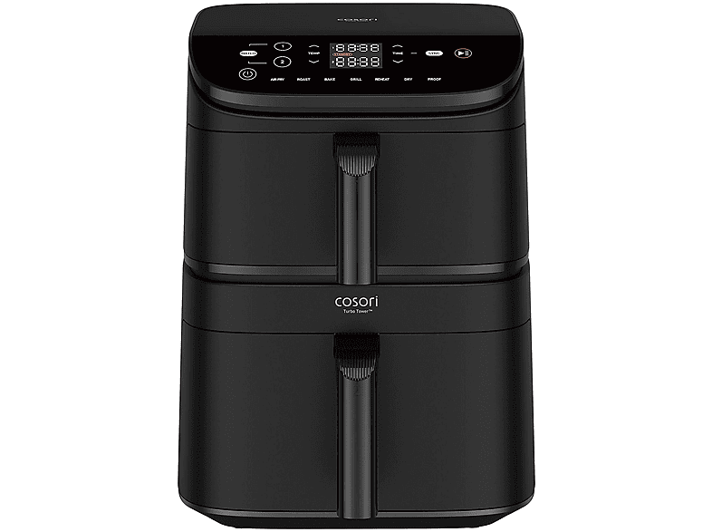 COSORI CAF-DC121-AEUR — Freidora de aire, 2630 W, Negro, 10.8 l, 230 °C