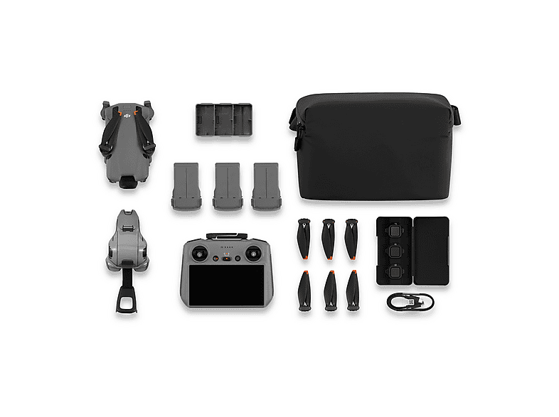 DJI Mini 5 Pro Fly More Combo (DJI RC2) — Mini Dron, Gris, 50 megapixel, 36 min Autonomía, Sensor CMOS de 1 pulgada con 50 MP