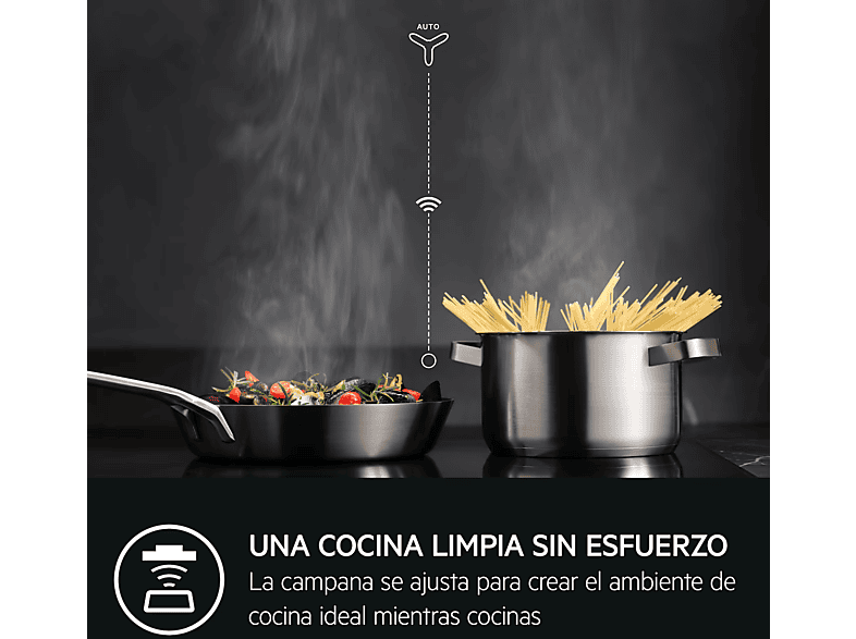 AEG TI63IQ30FB — Placa inducción, Zona grande 28 cm, 59 cm, Negro, 3 zonas
