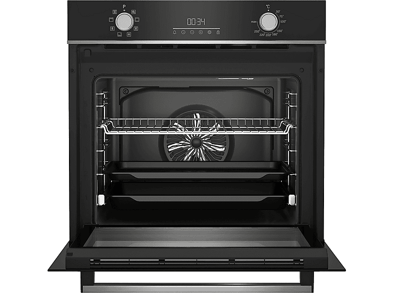 BEKO BBIM13300XD — Horno multifunción, 567 mm, Inox, 72 l