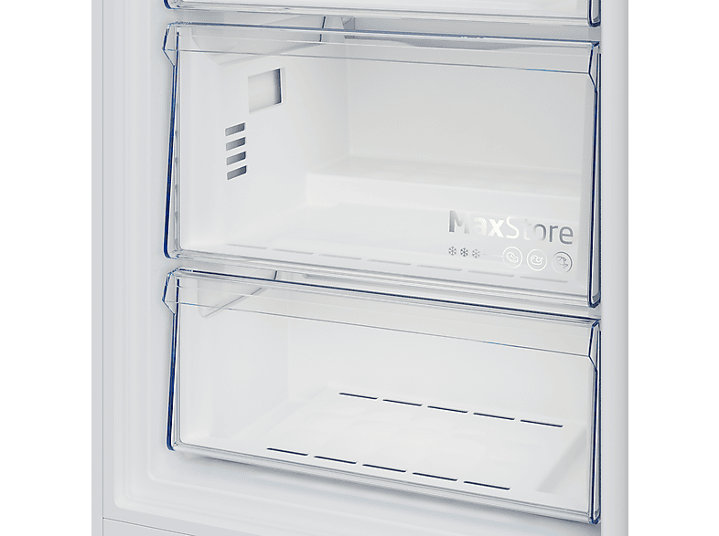 BEKO B3RFNE314XB — Congelador vertical, 186,5 cm, 313 l, Color Inox