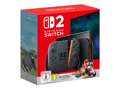 NINTENDO SWITCH 2 + MARIO KART WORLD — Consola Nintendo Switch 2, 256 GB, Black