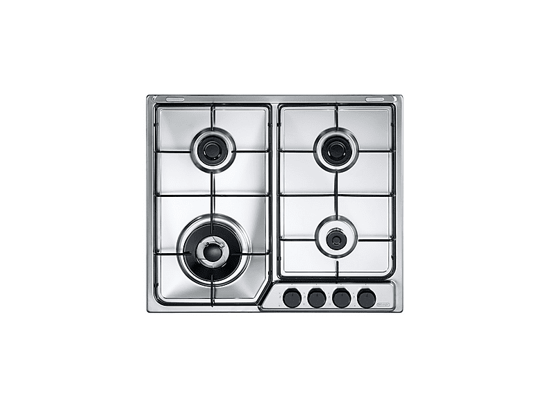 DELONGHI FFA 46 ASDV — Placa de gas, 600 mm, 4 zone(s) zonas, Acero inoxidable