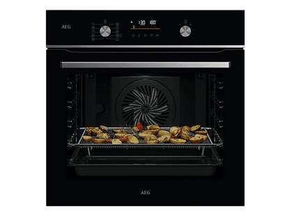 AEG Series 6000 OS6PB511AB — Horno pirolítico, Integrable, Pirolítico, 595 mm, Negro