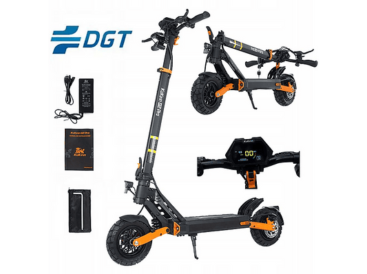 KUKIRIN G2 Pro VMP — Patinete eléctrico, Pot. máx. 500 W, Carga máx. 120 kg, negro (ref. 168226373)