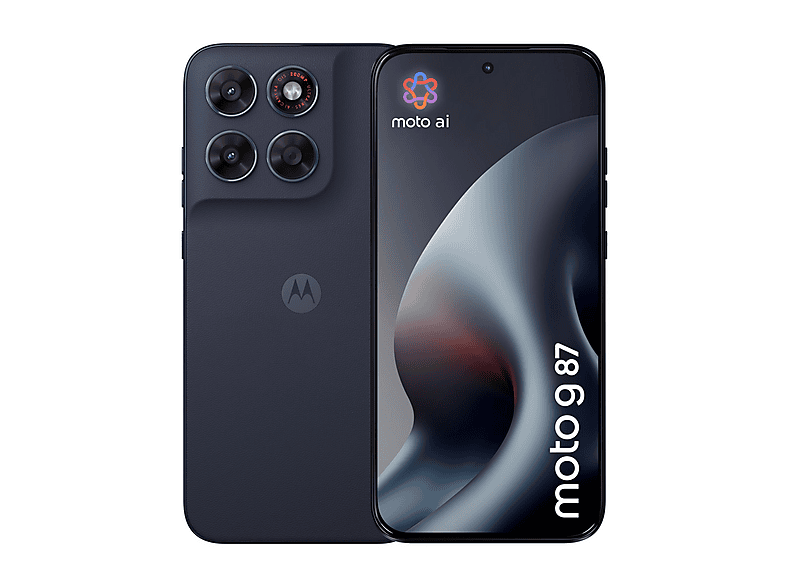 MOTOROLA Moto G87 8+256GB — Smartphone, Negro, 8 GB RAM, 5200 mAh, Móvil Android