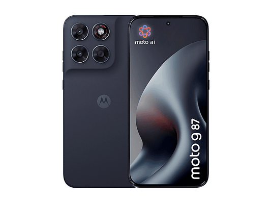 MOTOROLA Moto G87 8+256GB — Smartphone, Negro, 8 GB RAM, 5200 mAh, Móvil Android