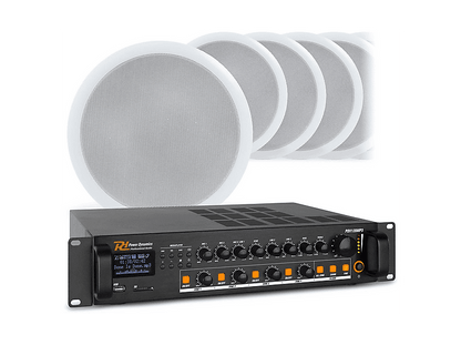 POWER DYNAMICS — Altavoz de gran potencia, White, PDV120MP3 POWER DYNAMICS