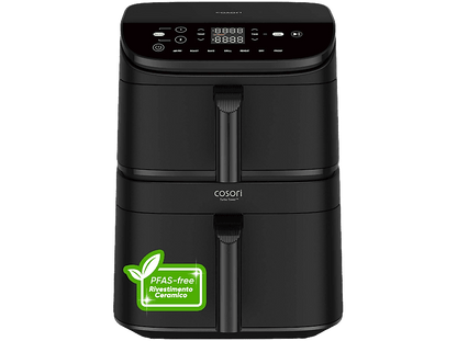 COSORI CAF-DC121-AEUR — Freidora de aire, 2630 W, Negro, 10.8 l, 230 °C