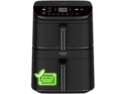 COSORI CAF-DC121-AEUR — Freidora de aire, 2630 W, Negro, 10.8 l, 230 °C