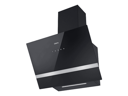 CIARRA VM6736HB — Campana Decorativa, 4 velocidades, 650 m³/h, 595 mm, Negro