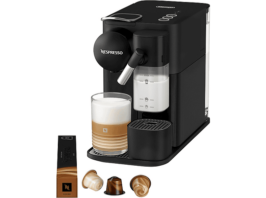 DELONGHI EN510.B LATTISSIMA ONE NEW OR — Cafetera de cápsulas, 1450 W, Negro, 19 bar, 165 ml