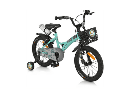 BYOX Robo — Bicicletas para niños, marco: 23 cm, Acero, verde