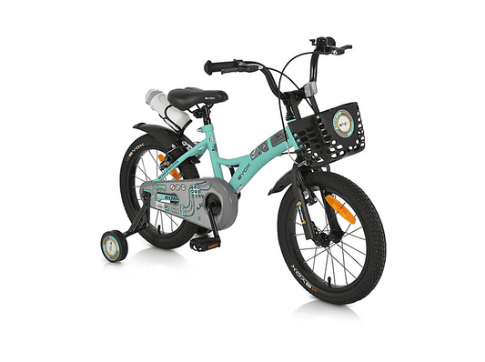 BYOX Robo — Bicicletas para niños, marco: 23 cm, Acero, verde