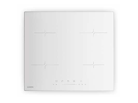 KLARSTEIN Velaire — Placa de inducción, 59,30 cm, Blanco, 4 zonas