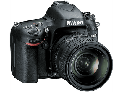 NIKON D610 AF-S 24-85MM F3.5-4.5G ED VR + 64GB SD — Cámara digital, Negro, 24,3 megapixel, Full HD 1080p