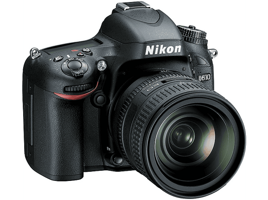 NIKON D610 AF-S 24-85MM F3.5-4.5G ED VR + 64GB SD — Cámara digital, Negro, 24,3 megapixel, Full HD 1080p