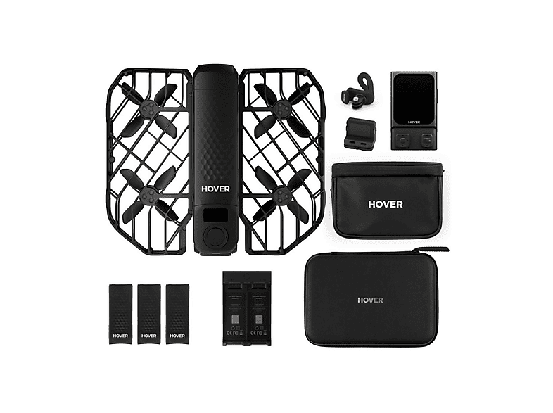 HOVERAIR X1 CYCLING SET PRO — Drone, 12 megapixel, 16 min, NEGRO