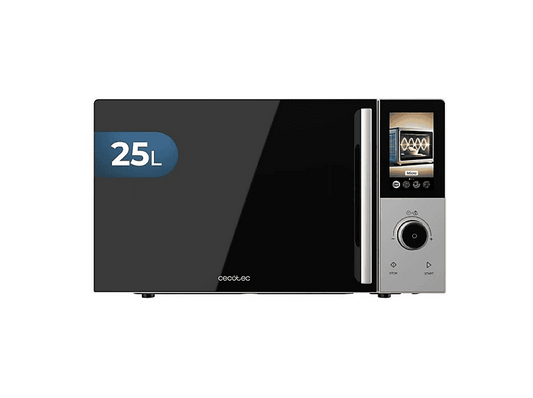 CECOTEC Convection 2500 Touch — Microondas, 2200 W, Negro, 25 l