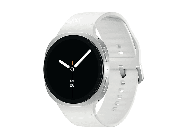 SAMSUNG Galaxy Watch8 — Smartwatch, Aluminio, Plata, M/L