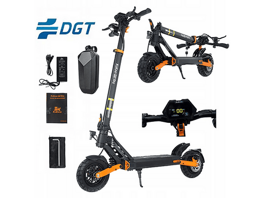 KUKIRIN G2 Pro VMP — Patinete eléctrico, Pot. máx. 500 W, Carga máx. 120 kg, negro (ref. 181721268)
