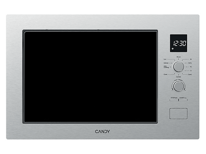 CANDY CA38FL7NWXW — Microondas integrable, 1200 W, 8 potencia, 25 l, Acero inoxidable