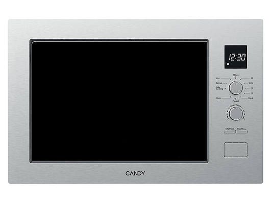 CANDY CA38FL7NWXW — Microondas integrable, 1200 W, 8 potencia, 25 l, Acero inoxidable