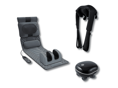 BODYLIFE Deluxe — Colchoneta de masaje, para: Espalda, Weiß