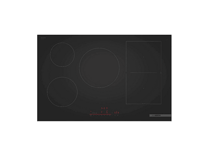 BOSCH Serie 6 PVW81CHB1E — Placa de vitrocerámica, 802 mm, Negro, 5 zone(s) zonas