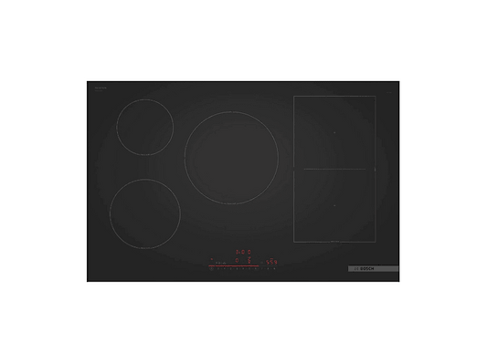 BOSCH Serie 6 PVW81CHB1E — Placa de vitrocerámica, 802 mm, Negro, 5 zone(s) zonas