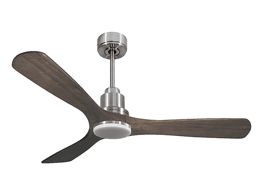 PURLINE MoyoD132C04LED64547 — Ventilador de techo, 18 W, 6 velocidades, Plata