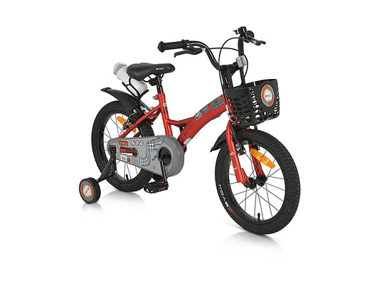 BYOX Robo — Bicicletas para niños, marco: 23 cm, Acero, rojo