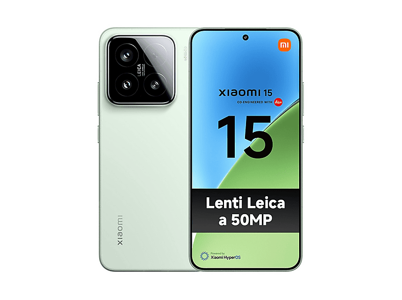 XIAOMI 15 — Smartphone, Verde, 256 GB, 12 GB RAM, 120 Hz