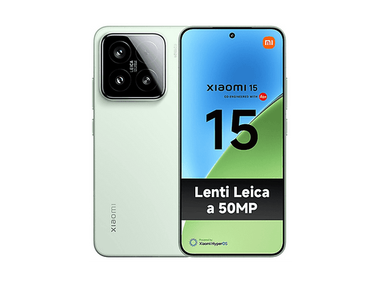 XIAOMI 15 — Smartphone, Verde, 256 GB, 12 GB RAM, 120 Hz