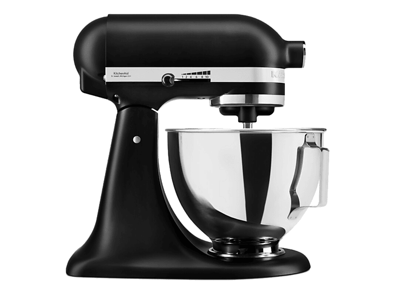 KITCHENAID 5KSM95PSEBM — Robot amasador, 250 W, 4.3 l, 58-220 RPM, Cabezal Inclinable