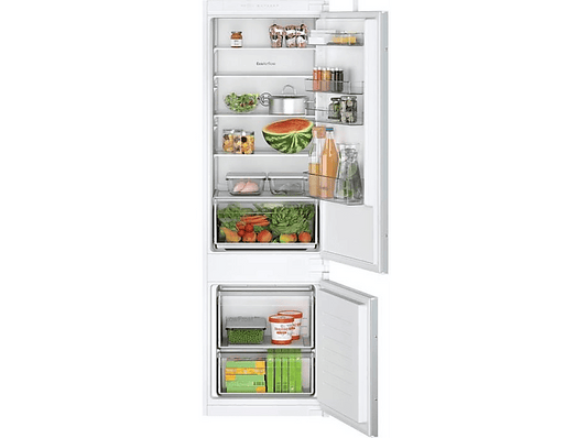 BOSCH KIV87NSE0 — Frigorífico combi, Altura 1772 mm, White, No Frost, Capacidad 270 l
