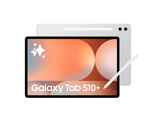SAMSUNG Galaxy Tab S10+ — Tablet, 512 GB, Plata, 12 GB RAM, 12,4" WQXGA+