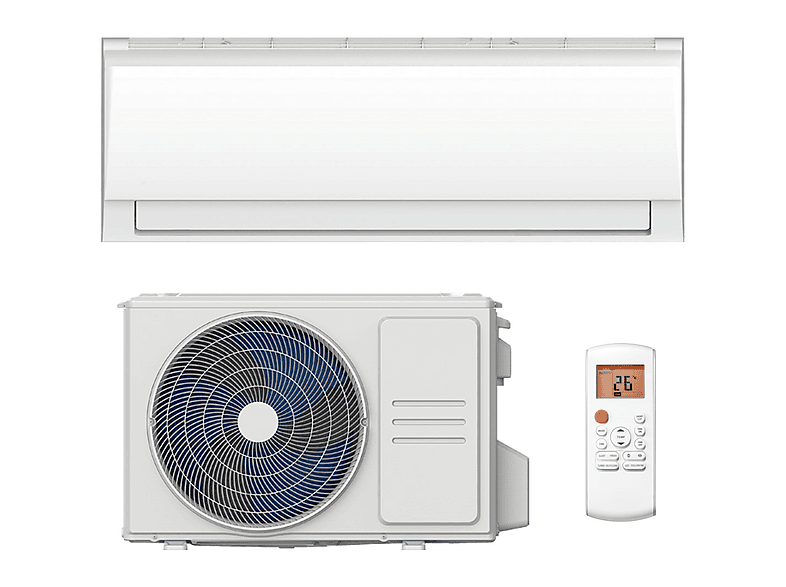 HTW OEM1 3,5 kW (3.010 frigorías) con bomba de calor A++ y WiFi ready — Split 1x1, 12000 fg/h, Función Inverter, white