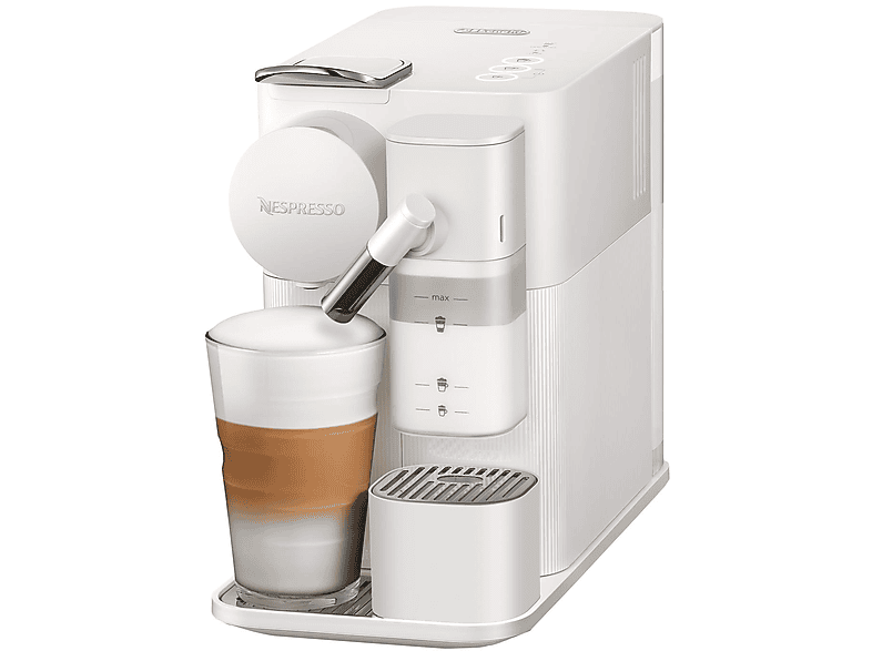DELONGHI EN510.W LATTISSIMA ONE NEW OR — Cafetera de cápsulas, 1450 W, Blanco, 19 bar, 165 ml
