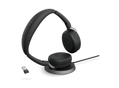 JABRA — Auriculares de oficina, Circumaurales, Bluetooth, Negro, Evolve2 65 Flex JABRA