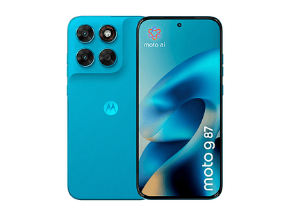 MOTOROLA Moto G87 8+256GB — Smartphone, 8 GB RAM, 5200 mAh, AZUL, Móvil Android