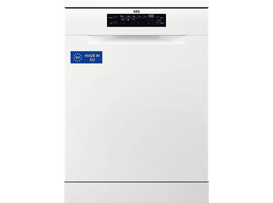 AEG FFB74927ZW — Lavavajillas, 14 servicios, 8 programas, 60 cm, Blanco