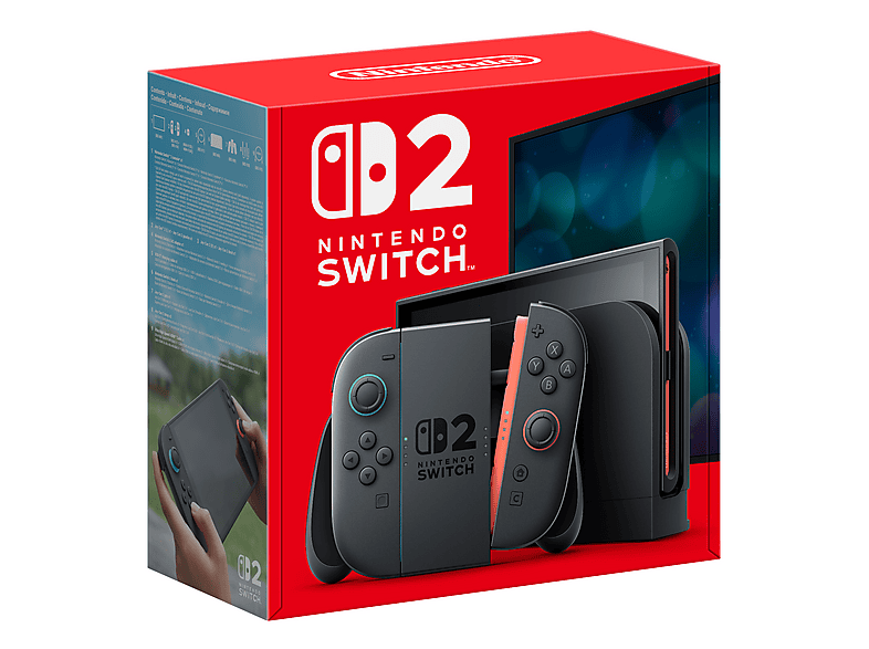 NINTENDO Switch 2 — Consola Nintendo Switch 2, 256 GB, Negro