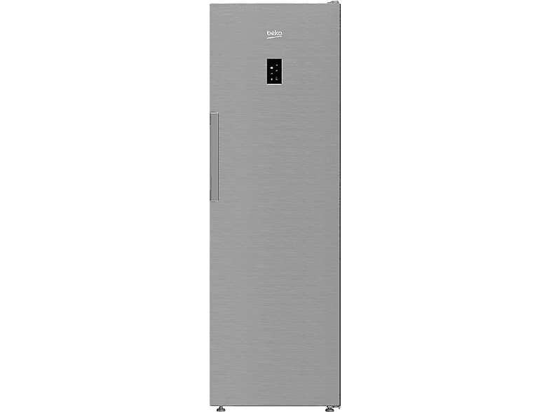 BEKO B3RFNE314XB — Congelador vertical, 186,5 cm, 313 l, Color Inox