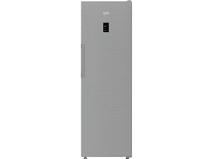 BEKO B3RFNE314XB — Congelador vertical, 186,5 cm, 313 l, Color Inox