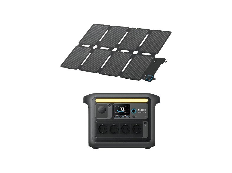 ANKER SOLIX KIT C1000X+PS100X — Estación de energía