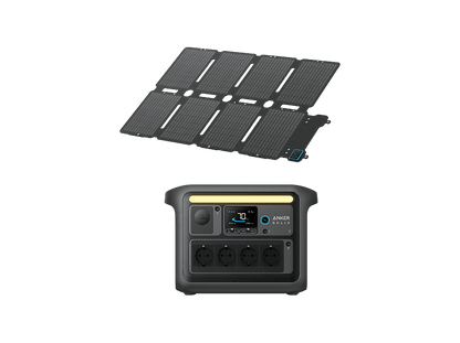 ANKER SOLIX KIT C1000X+PS100X — Estación de energía