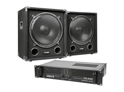 MAX — Altavoz de gran potencia, Black, 15SUB MAX