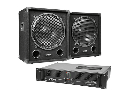 MAX — Altavoz de gran potencia, Black, 15SUB MAX